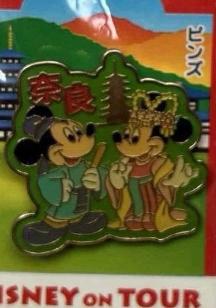 ディズニーピンバッジ ミッキー ミニー - メルカリ