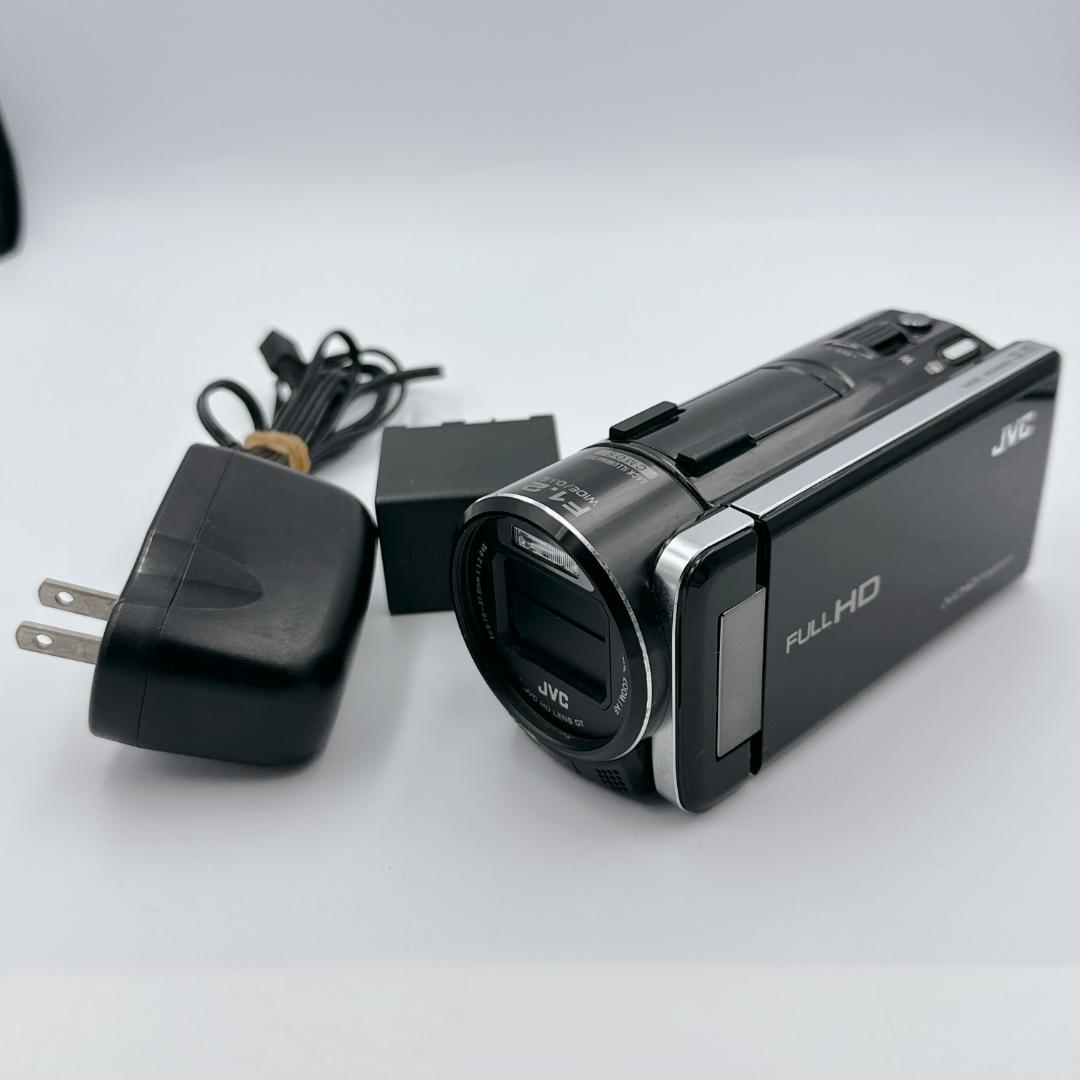 【美品】JVC Everio GZ-G5-B CMOS 10x バッテリー付き