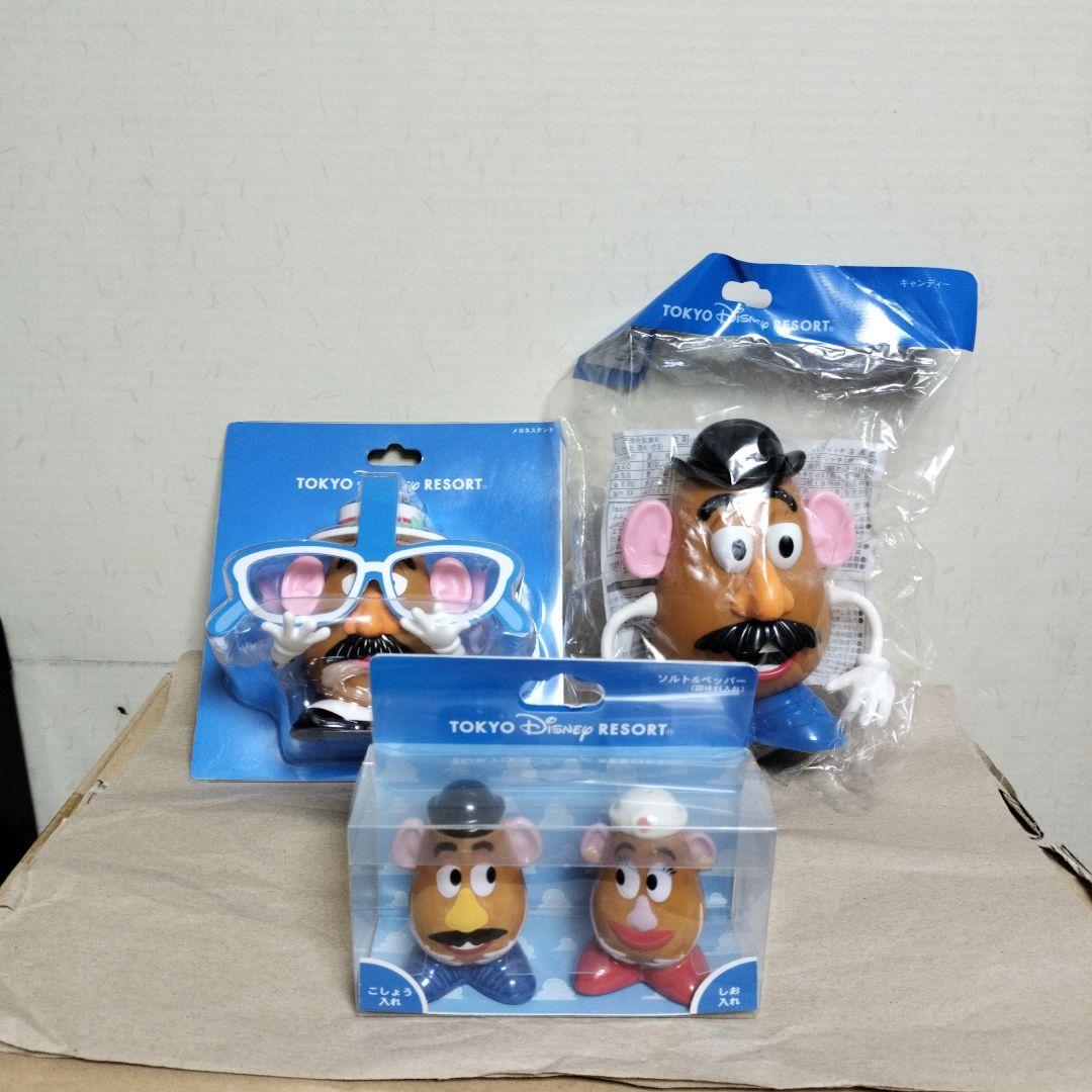 トイ・ストーリー　Mr.ポテトヘッドキャンディーケース、眼鏡スタンド、調味料入れ