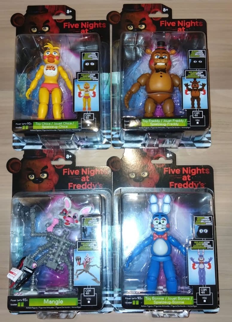 ファイブナイツアットフレディーズ2 アクション フィギュア コンプ