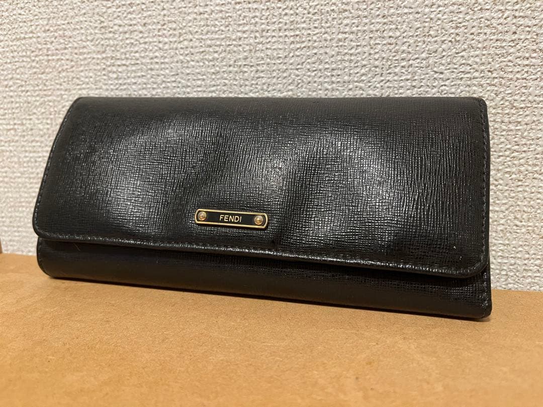 FENDI フェンディ 財布 長財布 黒 ブラック