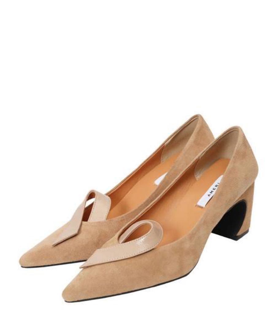【未使用】Ameri MIZUBIKI RIBBON PUMPS Lサイズ Ameri（アメリ）の「MIZUBIKI RIBBON PUMPS（パンプス）」 - WEAR