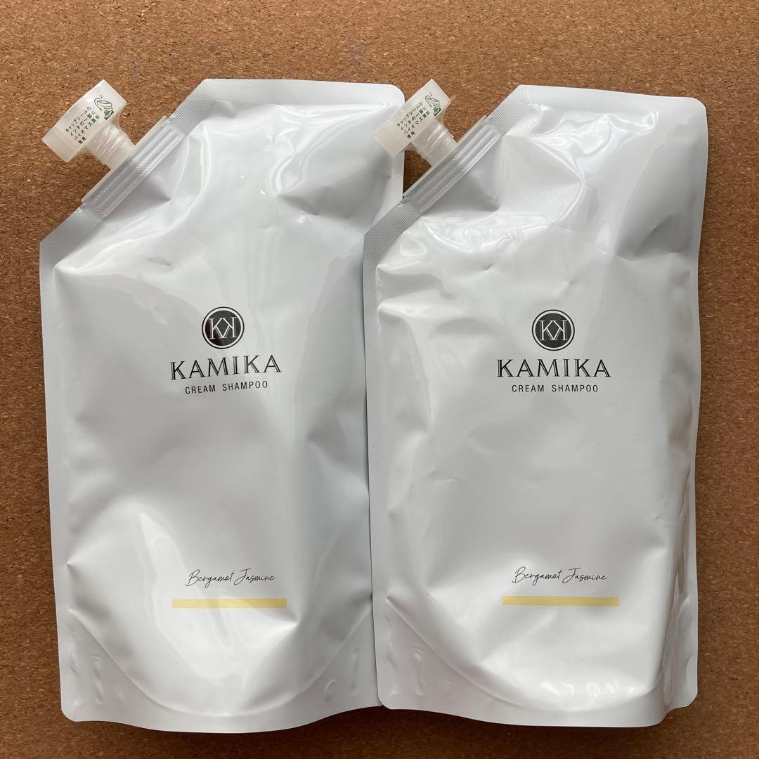 KAMIKAクリームシャンプー 2個セット　オールインワンクリームシャンプーBJ