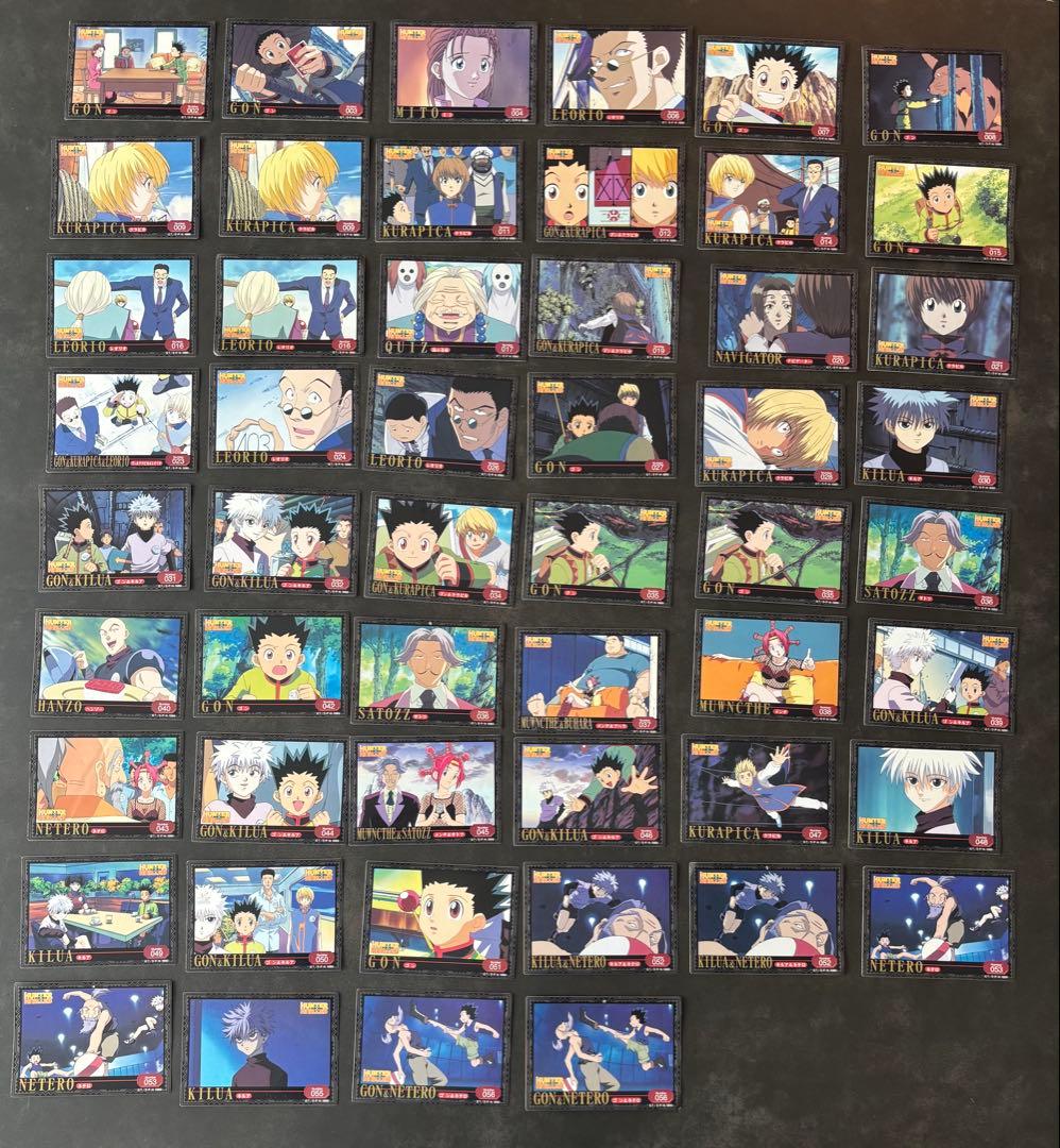 HUNTER×HUNTER シールカード52枚 旧アニメ/初期 Amazon.co.jp: 旧ハンター×ハンター hunter ×hunter カードステッカー