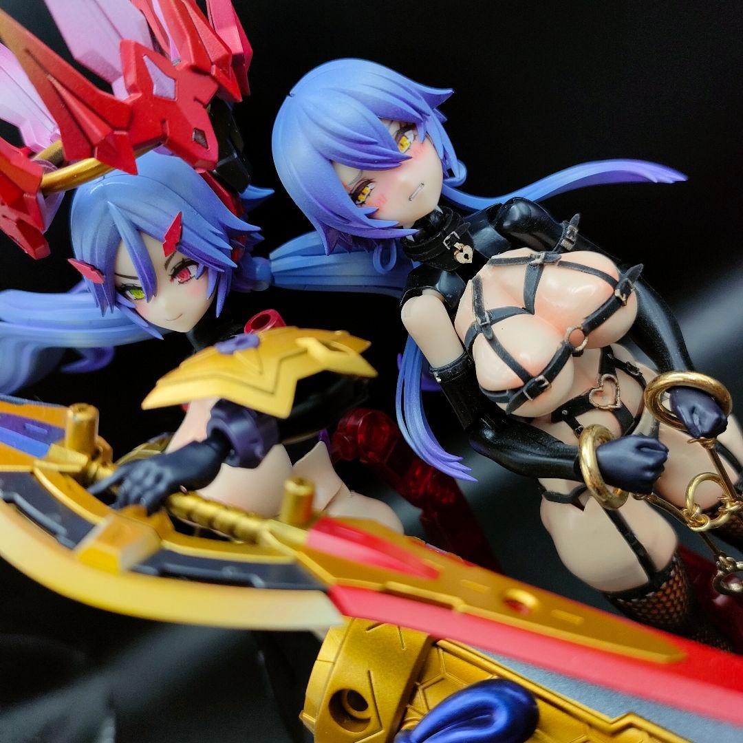 メガミデバイス 皇巫 スサノヲ 闇堕ち調教 レガリア【塗装完成品