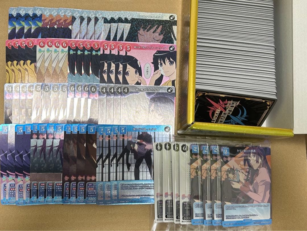 ビルディバイドブライト 物語シリーズ SR以下4コンセット - メルカリ