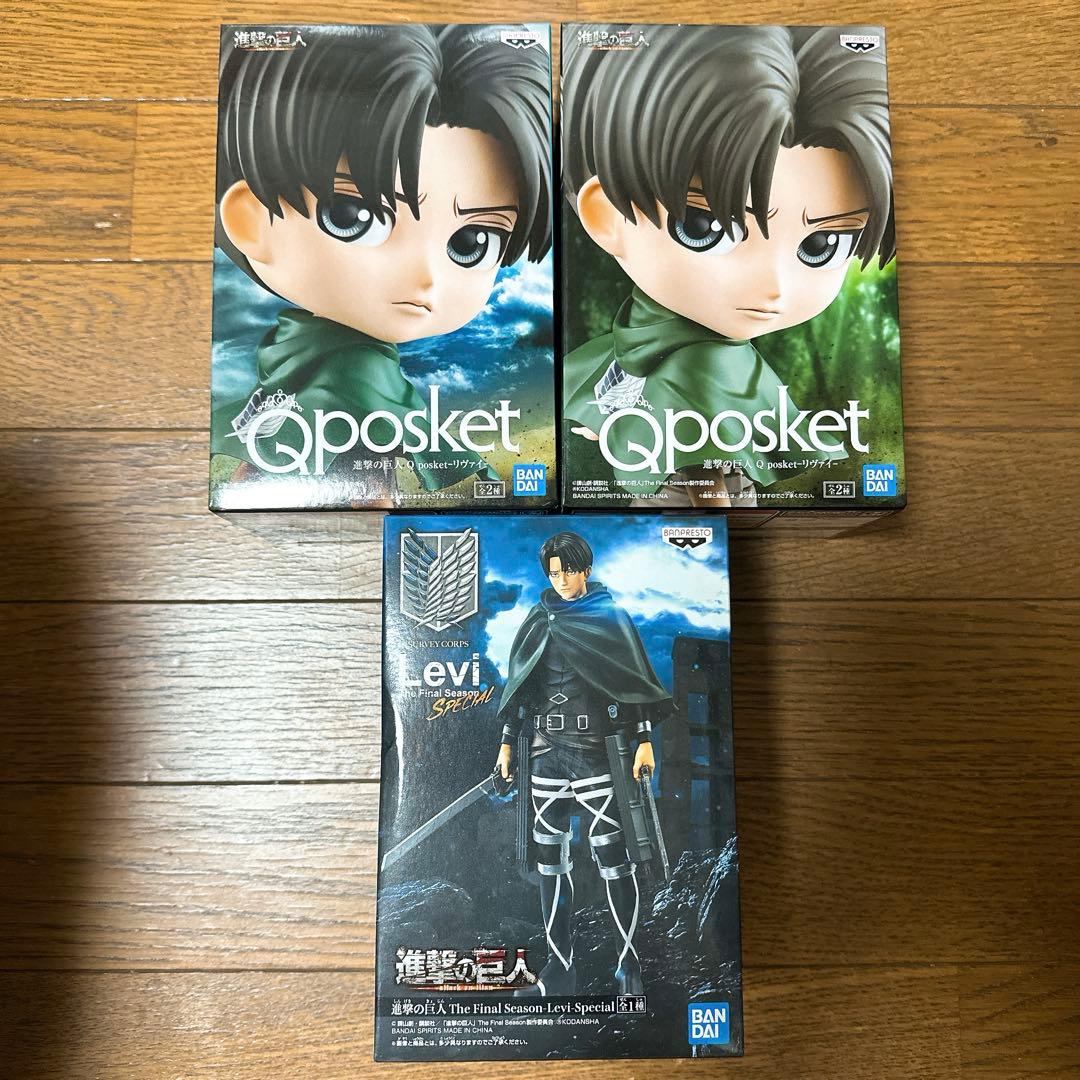 進撃の巨人　リヴァイ　フィギュア Amazon.co.jp: 進撃の巨人 プレミアムフィギュア 調査兵団