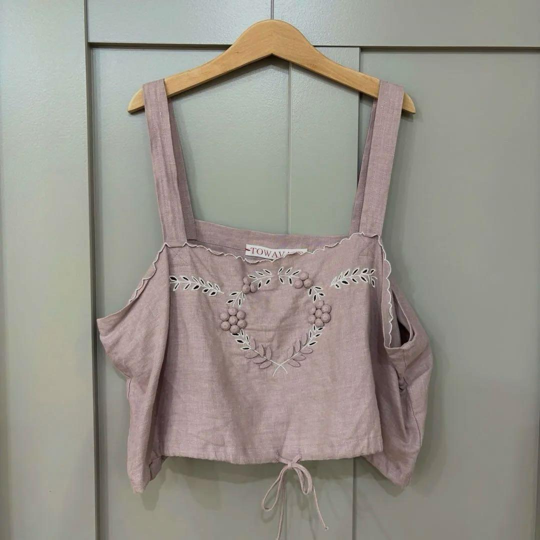 TOWAVASE キャミソール　ビスチェ