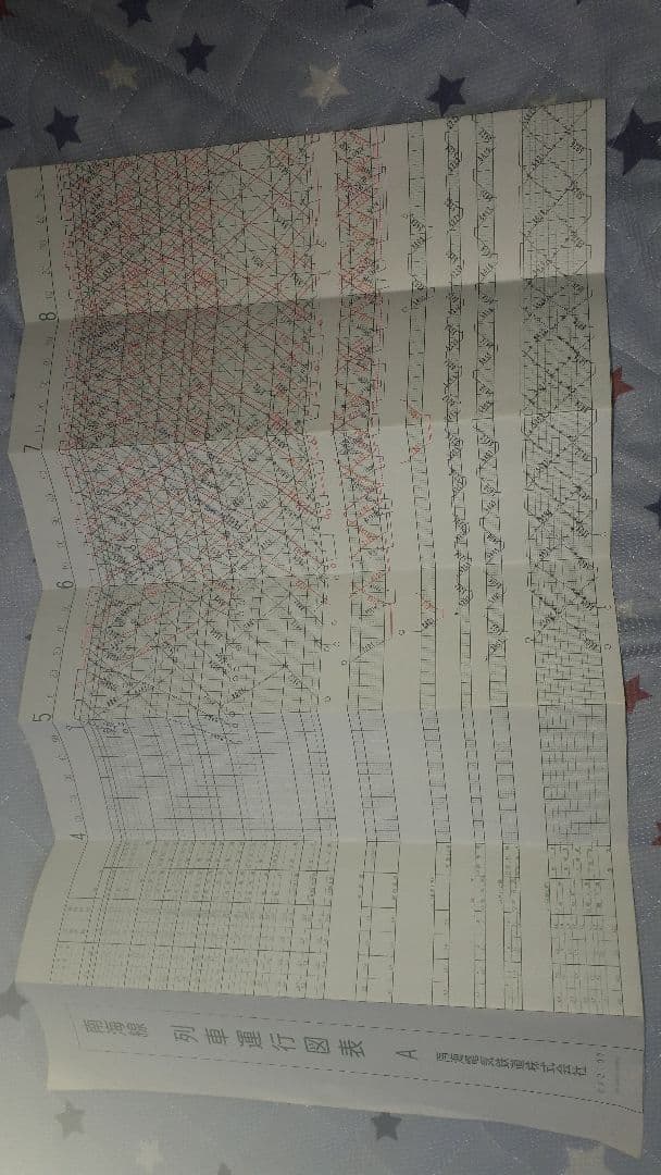 南海本線列車運行図表(南海線ダイヤグラム) - メルカリ