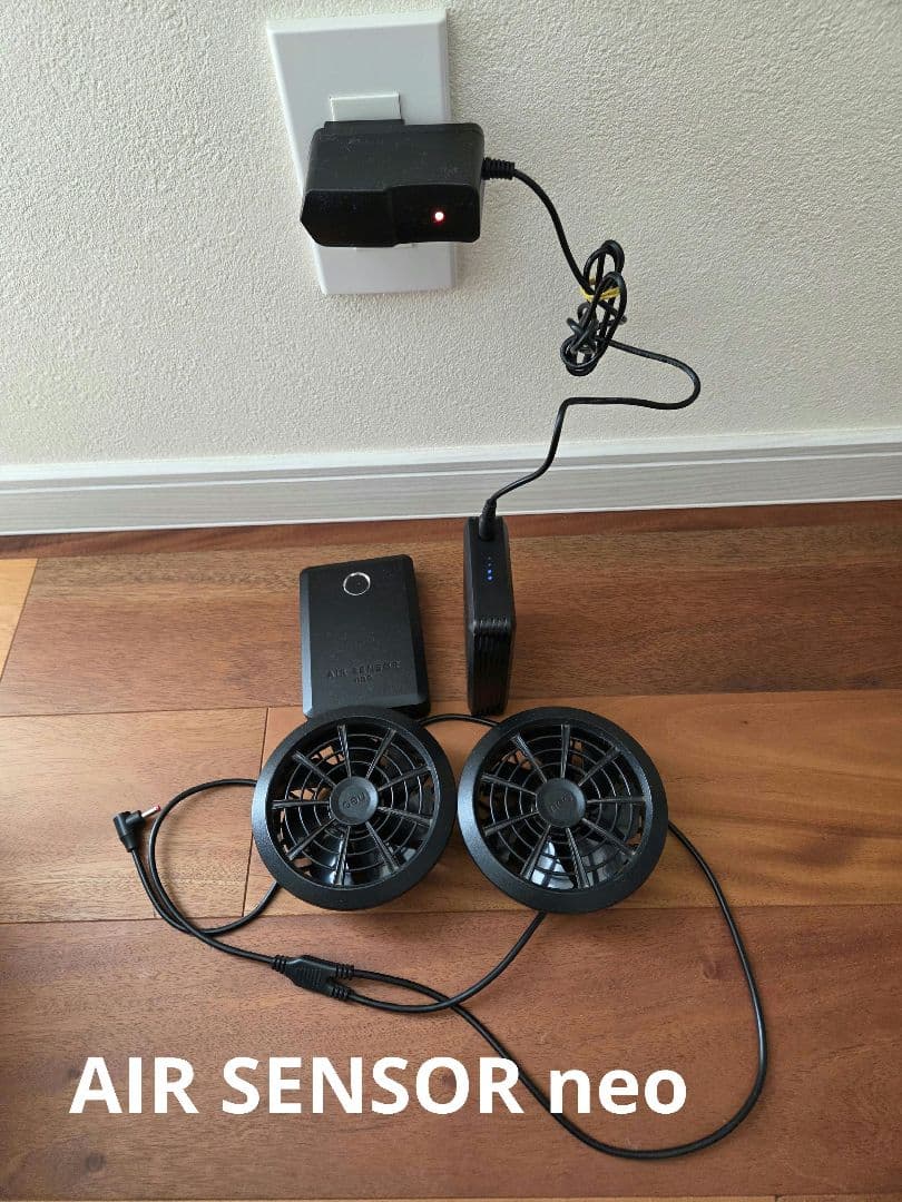 エアセンサーネオ 15V ファンバッテリーフルセット KS-104 クロダルマ KS-104（バッテリー単体）｜空調服・EFウェア専門店ユニアカ