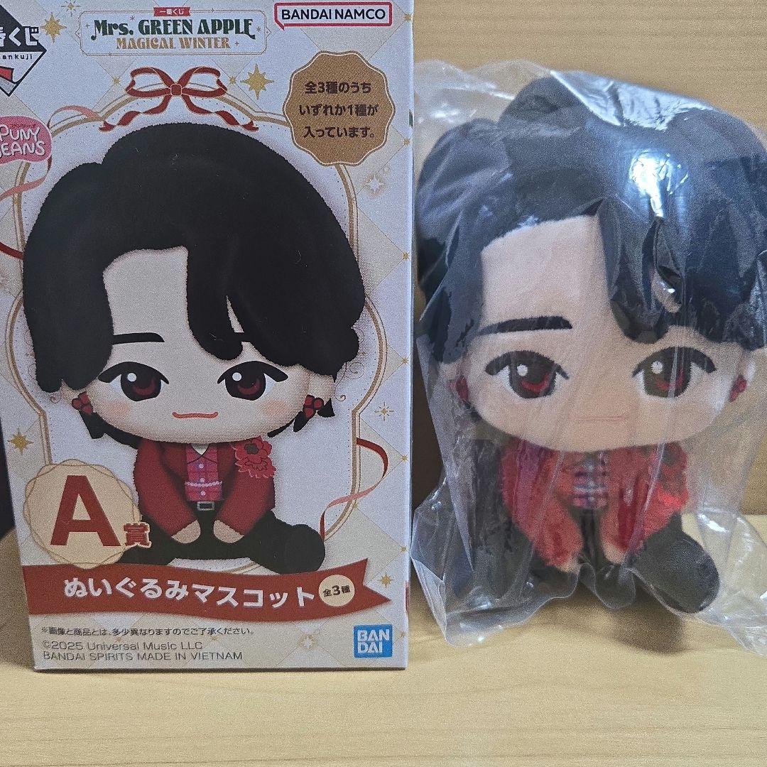 ◇箱のまま発送◇Mrs.GREEN APPLE　一番くじ　A賞 　大森元貴 Mrs. GREEN APPLE 一番くじA賞 大森元貴 - メルカリ