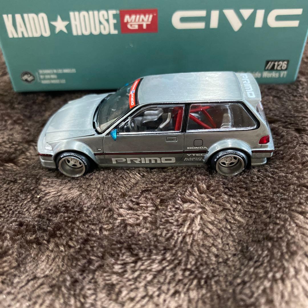 ミニカー Kaido House Honda Civic Diecast 164 | Kaido House Honda Civic Hatch (EF) V1