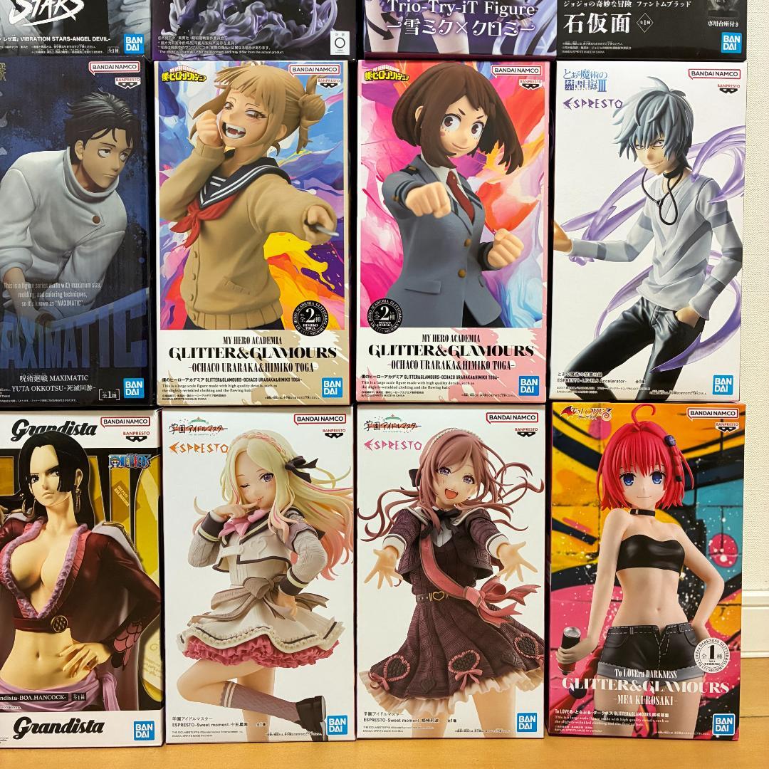 プライズフィギュアまとめ売り、チェンソーマン、呪術廻戦、ワンピース