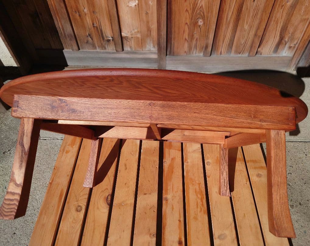 ニレのちゃぶ台《リペア済》