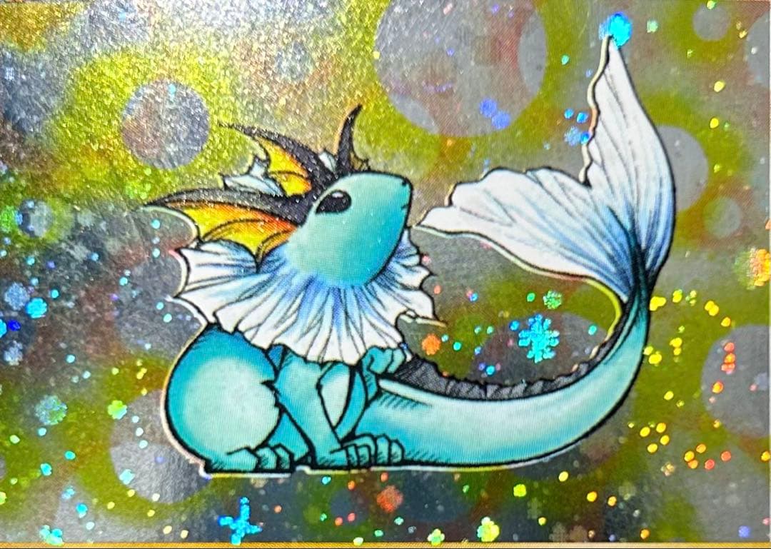 渦巻き•十字個体】美品 シャワーズ ☆ 第2弾拡張パック ポケモン