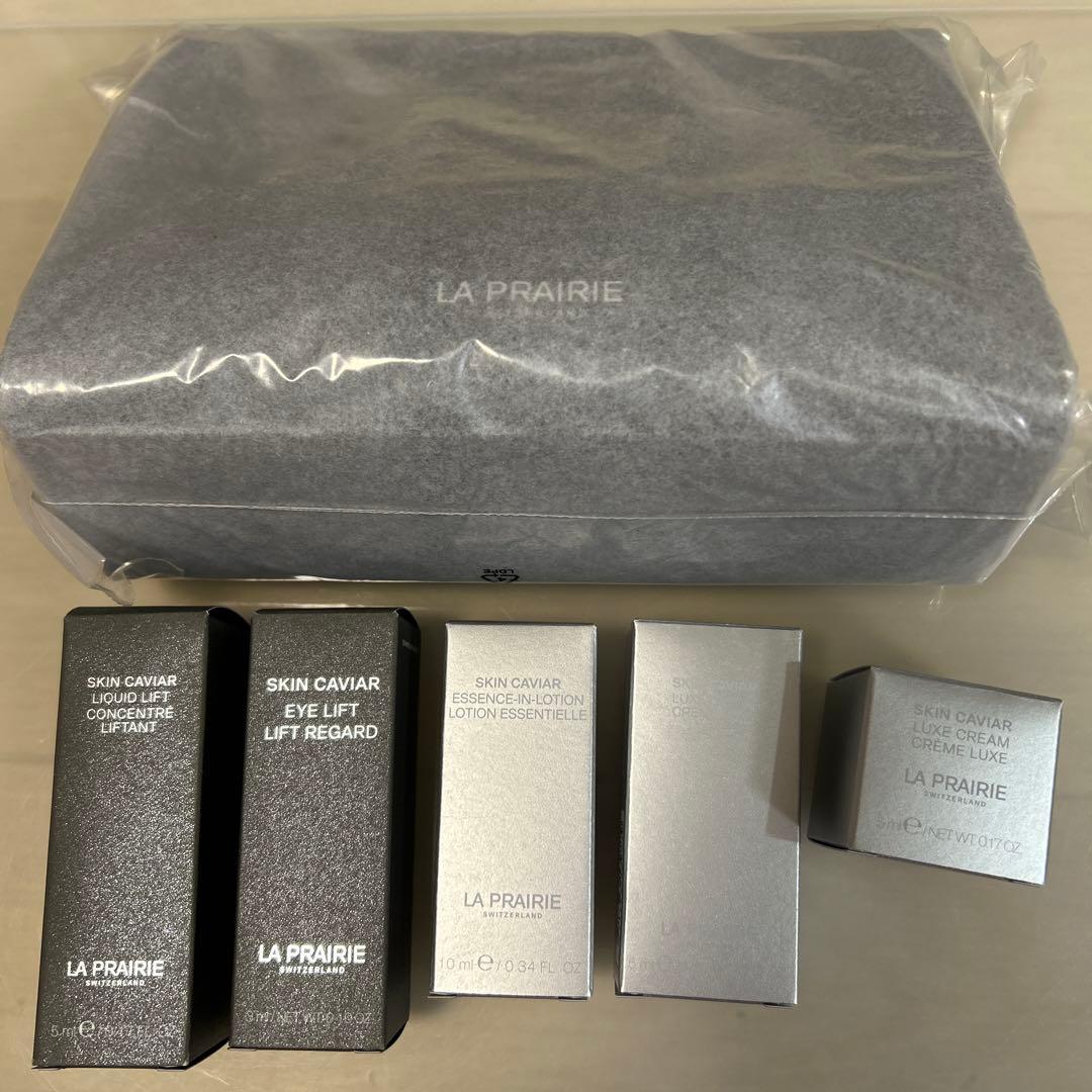 ラ プレリー ポーチ＆サンプル6点セット 新品