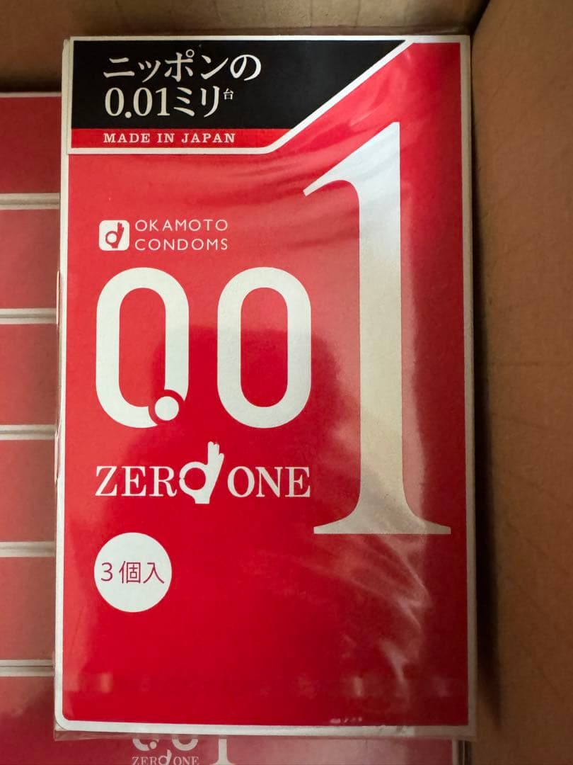 オカモトゼロワンコンドーム 3個入 97箱セット