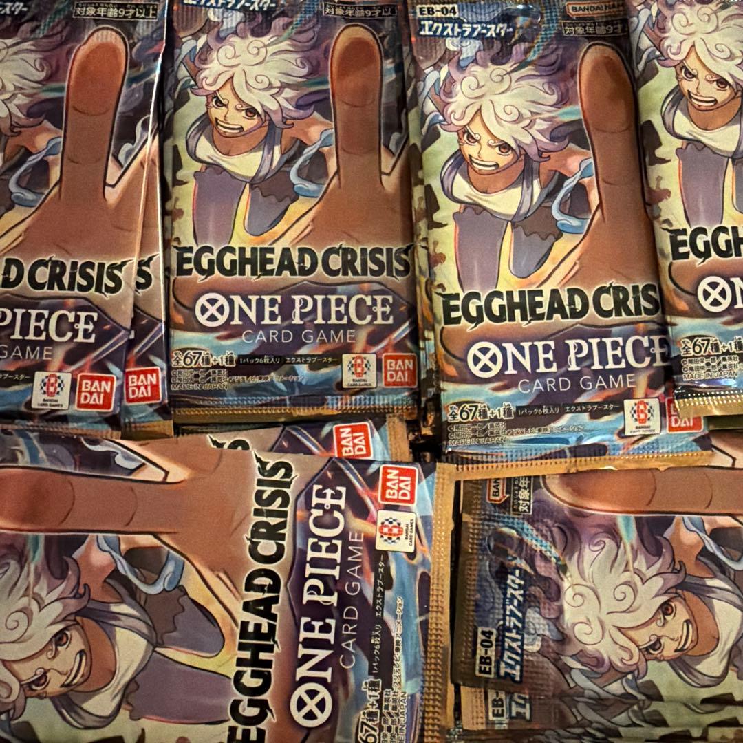 EGGHEAD CRISIS ONE PIECE サーチ済み 100パック EGGHEAD CRISIS ONE PIECE サーチ済み 100パック - メルカリ