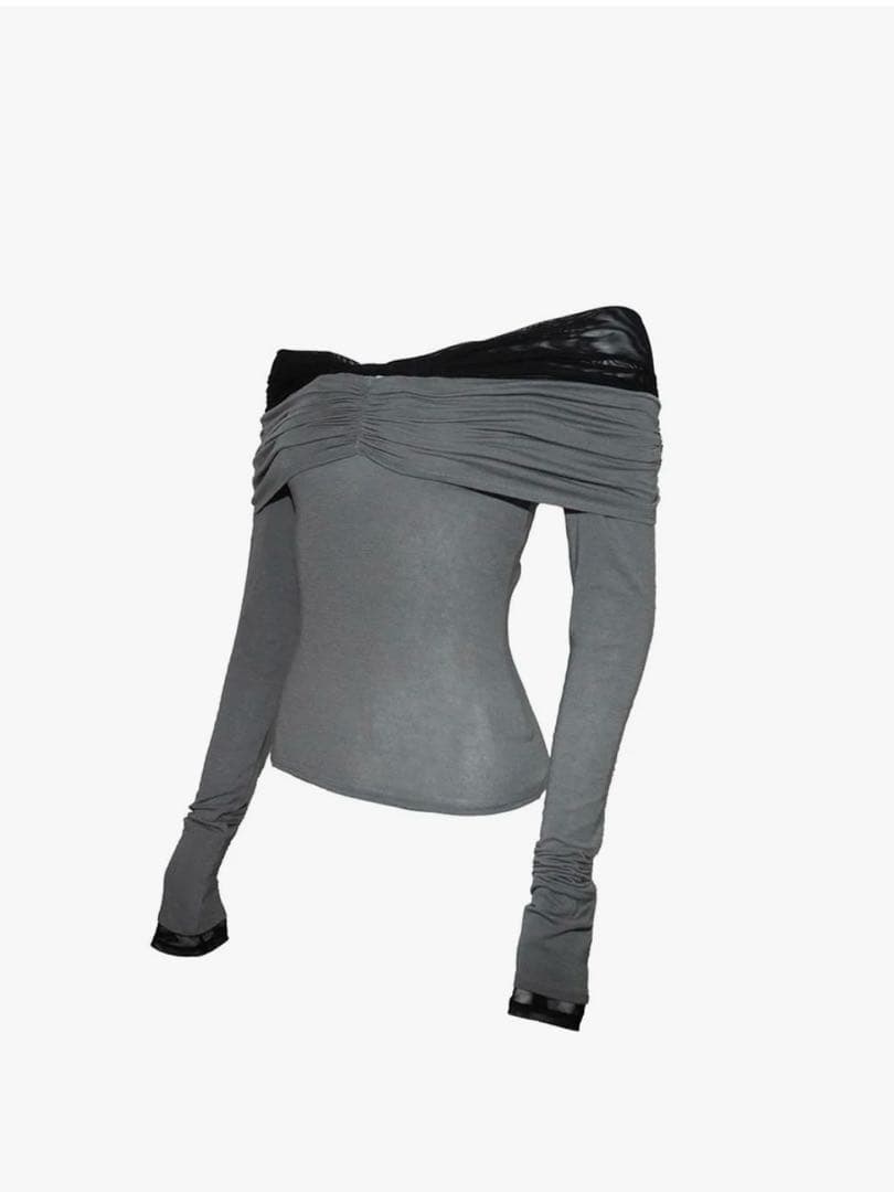 トップス Theredthread S twist off shoulder tops