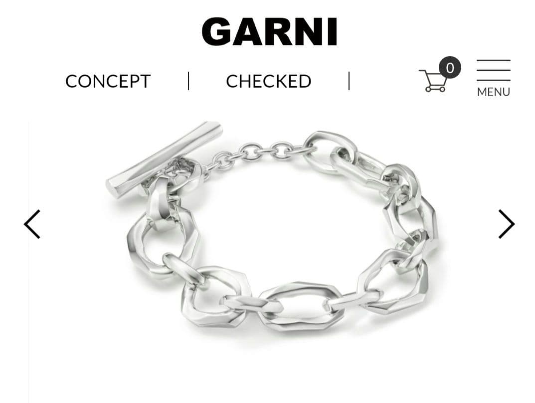く*ふ様 GARNI Crockery Mix Chain Bracelet ブ GARNI - Crockery Mix Chain Bracelet | Tempt