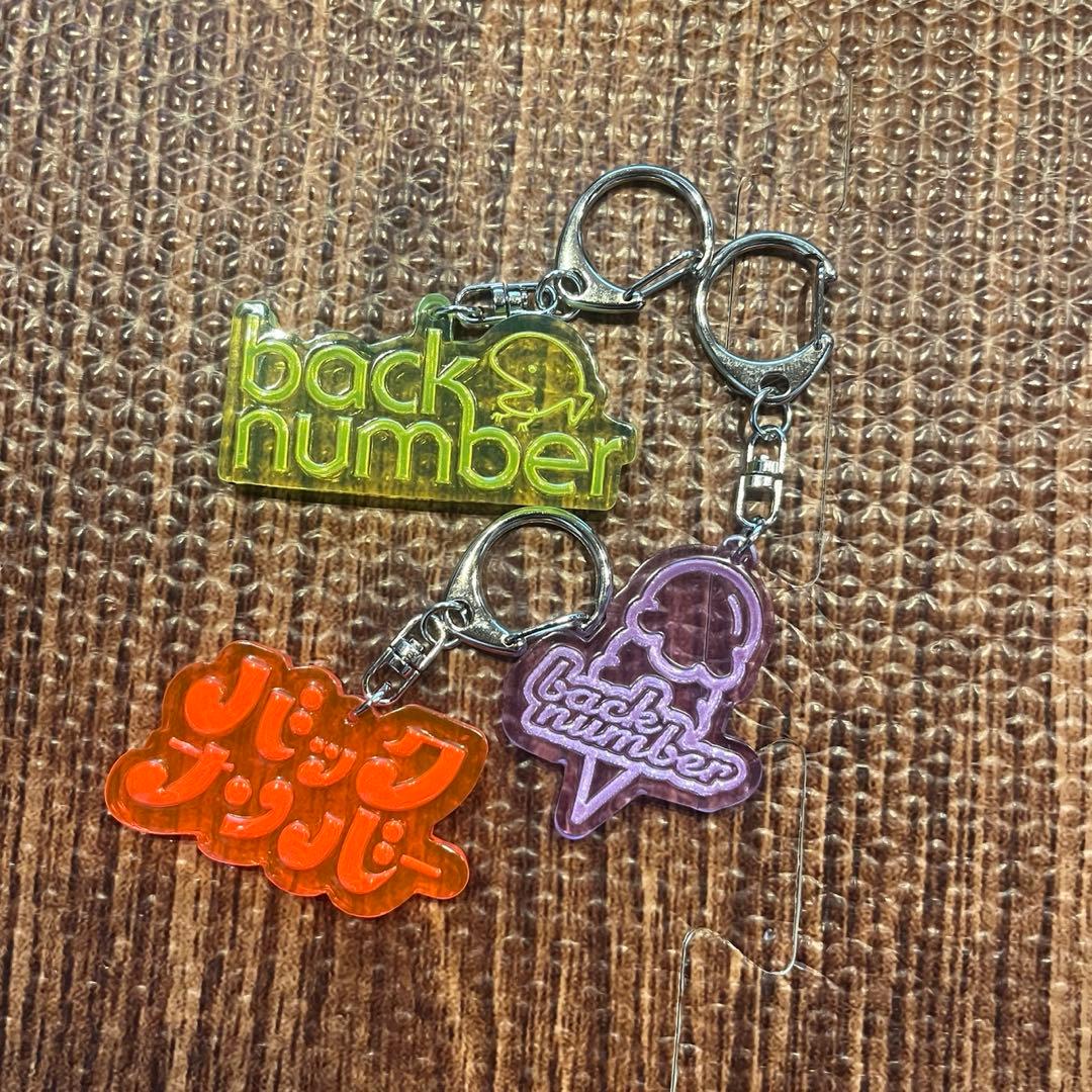 back number カラビナ キーホルダーセット - メルカリ