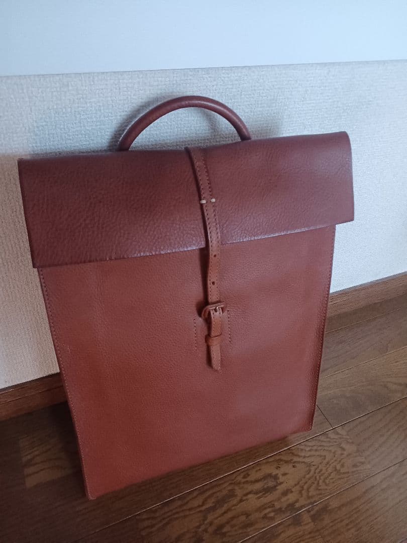 新品未使用gentenTOSCA限定復刻版リュックキャメルA4ノートPC収納可能