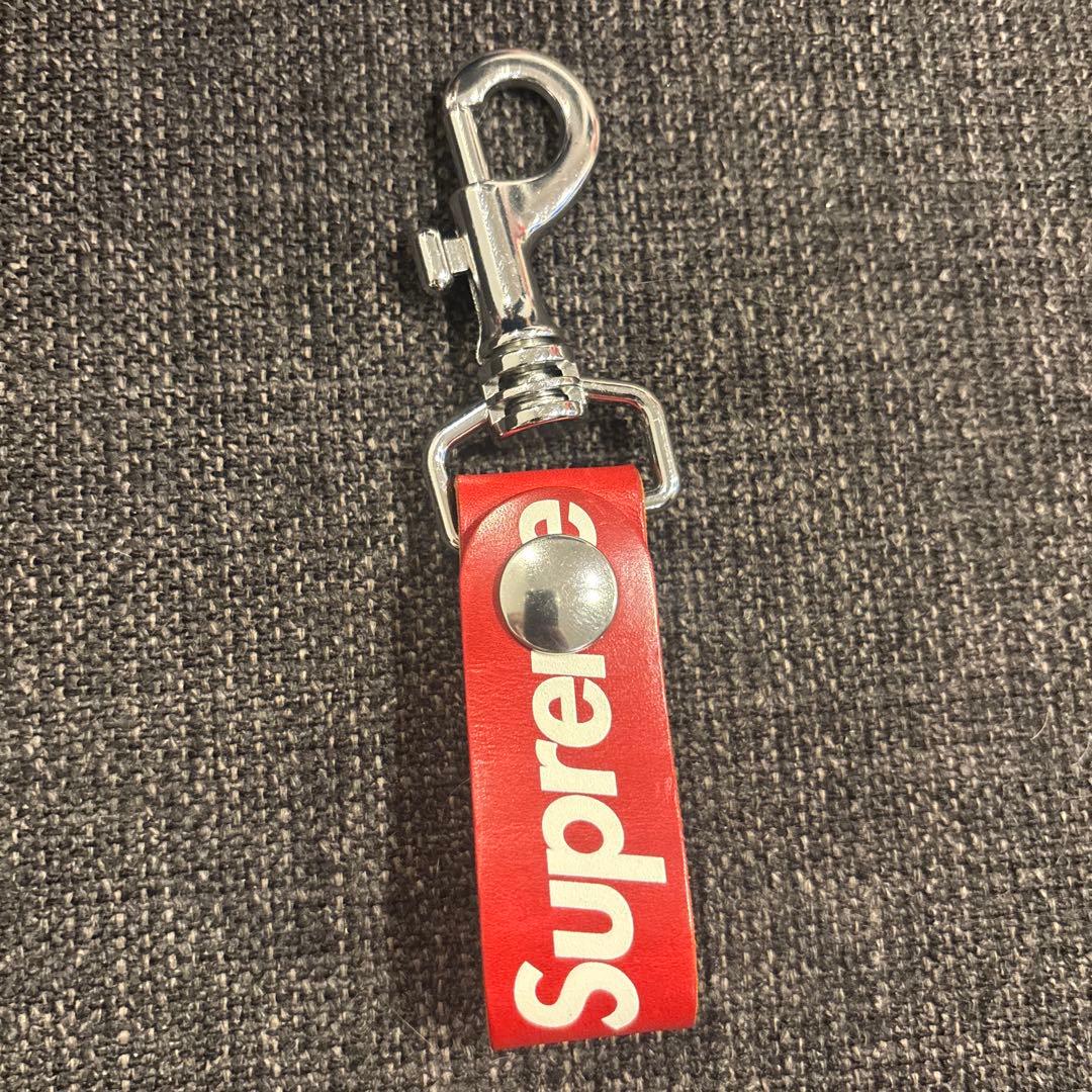 小物 Supreme 21ss Leather Key Loop