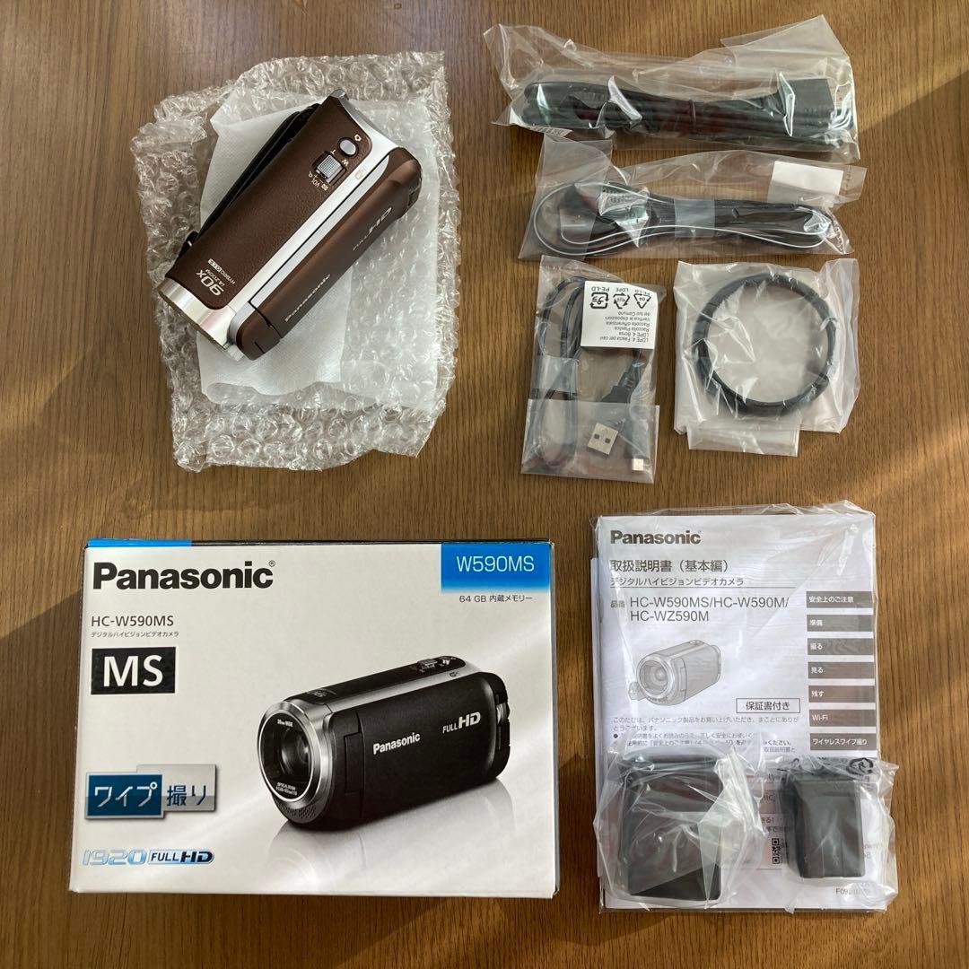 ［ツム⭐︎ナゴ］Panasonic HC-W590MS ビデオカメラ 本体