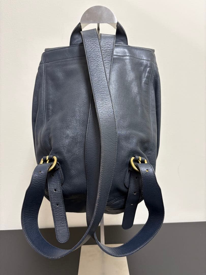 コーチCOACH オールドコーチ リュック レザー4134 ネイビー - メルカリ