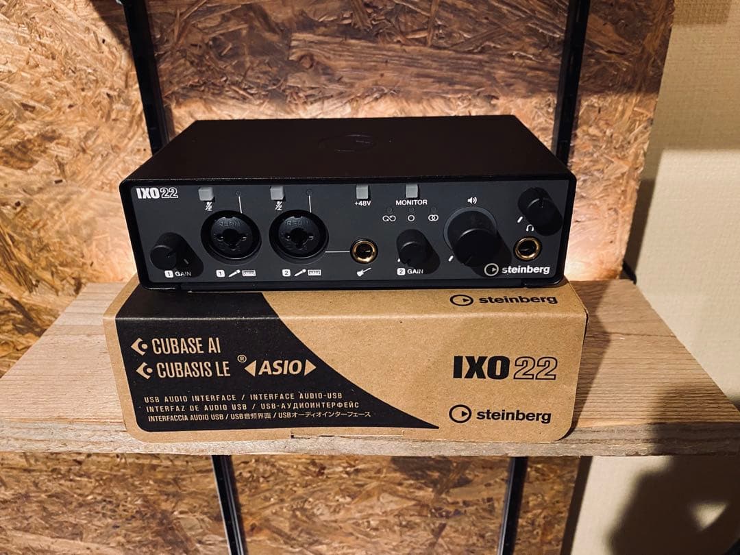 Steinberg IXO22 USBオーディオインターフェイス