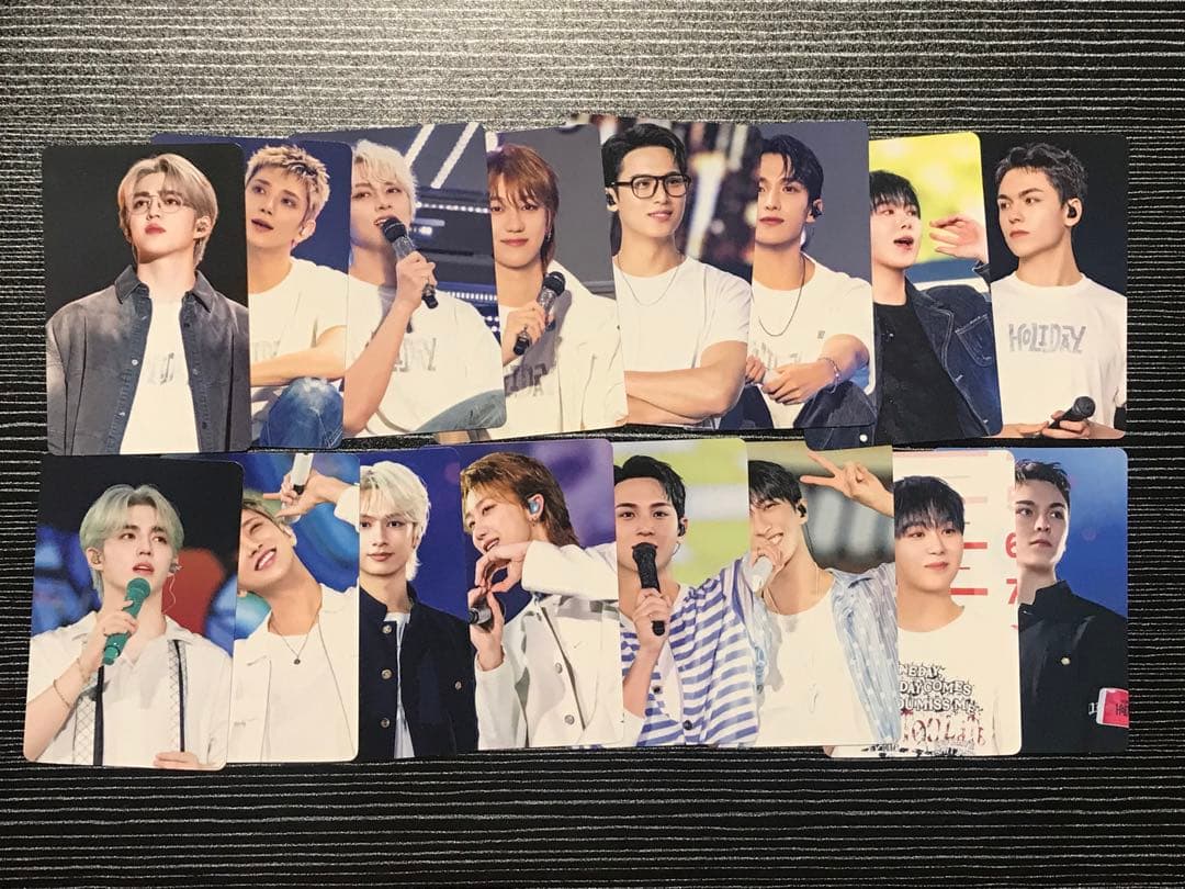 SEVENTEEN HOLIDAY トレカ 16枚セット SEVENTEEN 2025 JAPAN FANMEETING HOLIDAY OFFICIAL TRADING PHOTOCARD