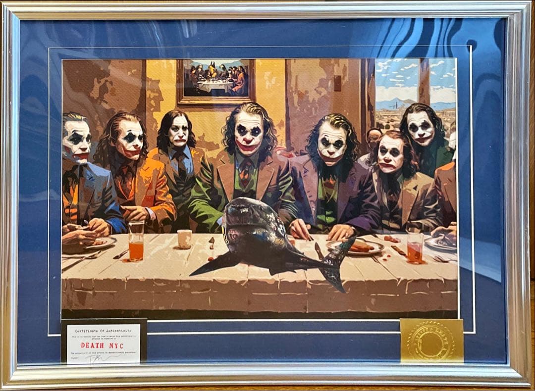 額込 世界限定100枚DEATH NYC アートポスター 現代アート 49 額込 世界限定100枚DEATH NYC アートポスター 現代アート 49 - メルカリ