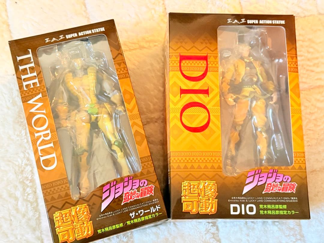 超像可動 ジョジョの奇妙な冒険 第三部　【DIO】&【ザ・ワールド】 超像可動BIG『ジョジョの奇妙な冒険 第3部』 「DIO」&「ザ・ワールド