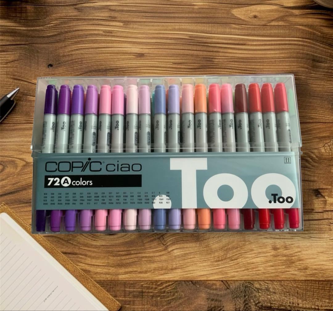 COPIC ciao コピックチャオ　72色　Aセット