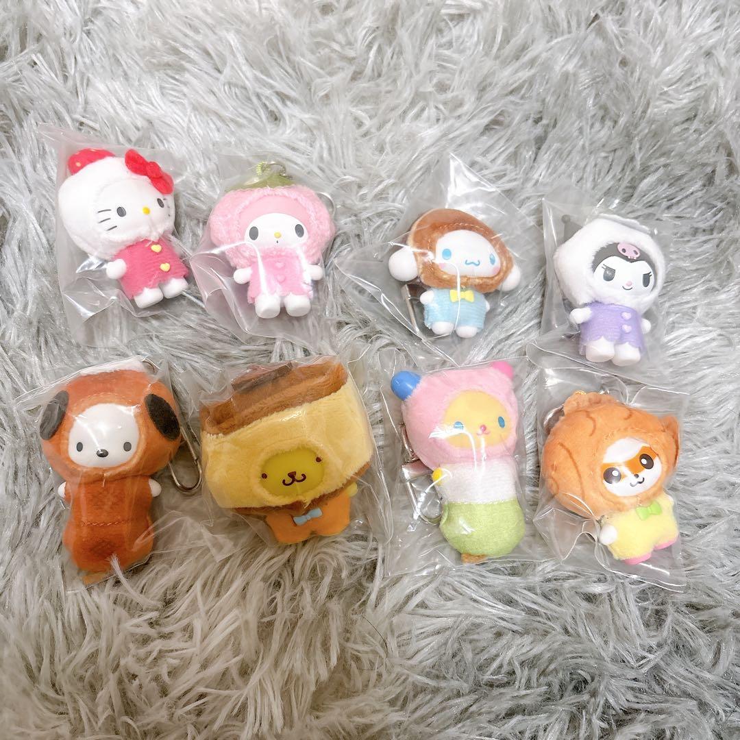 サンリオ ちびっとも シークレットキーホルダー 和菓子 コンプリート