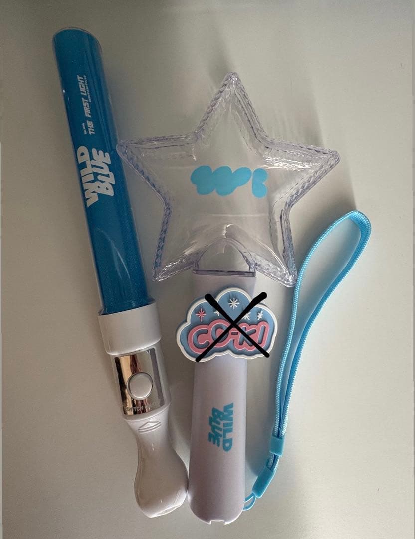 WILDBLUE ペンライト2本セット