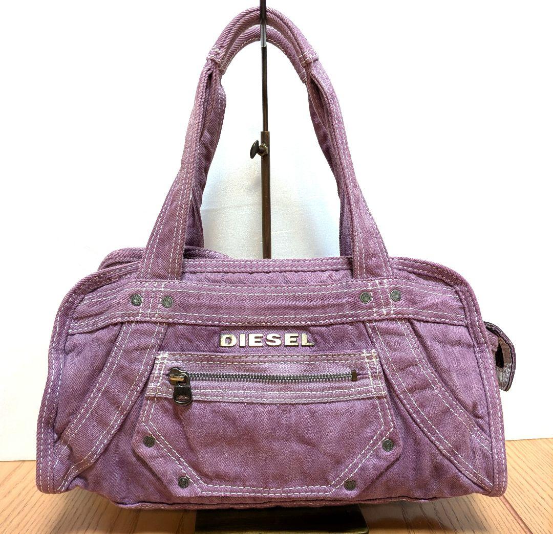 DIESEL archive metal logo ショルダーバッグ Y2K - DIESEL archive