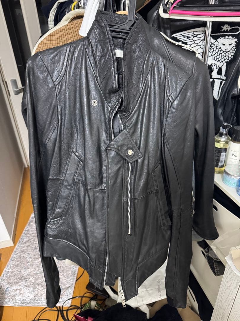 ekamシングルジャケット ブラック EKAM(エカム) レザージャケット ブラック サイズ S｜【公式】カインド