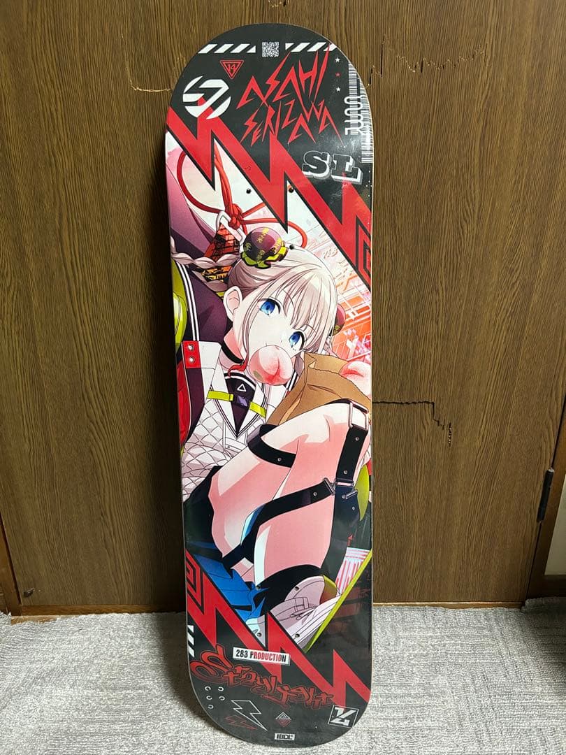 シャニマス 芹沢あさひ スケートボードデッキ