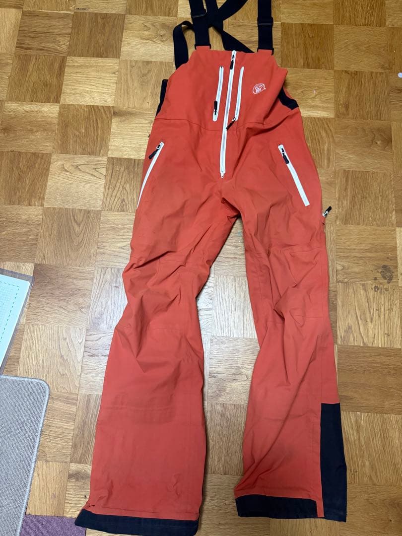 unfudge SMOKE BIB PANTS キャメル M