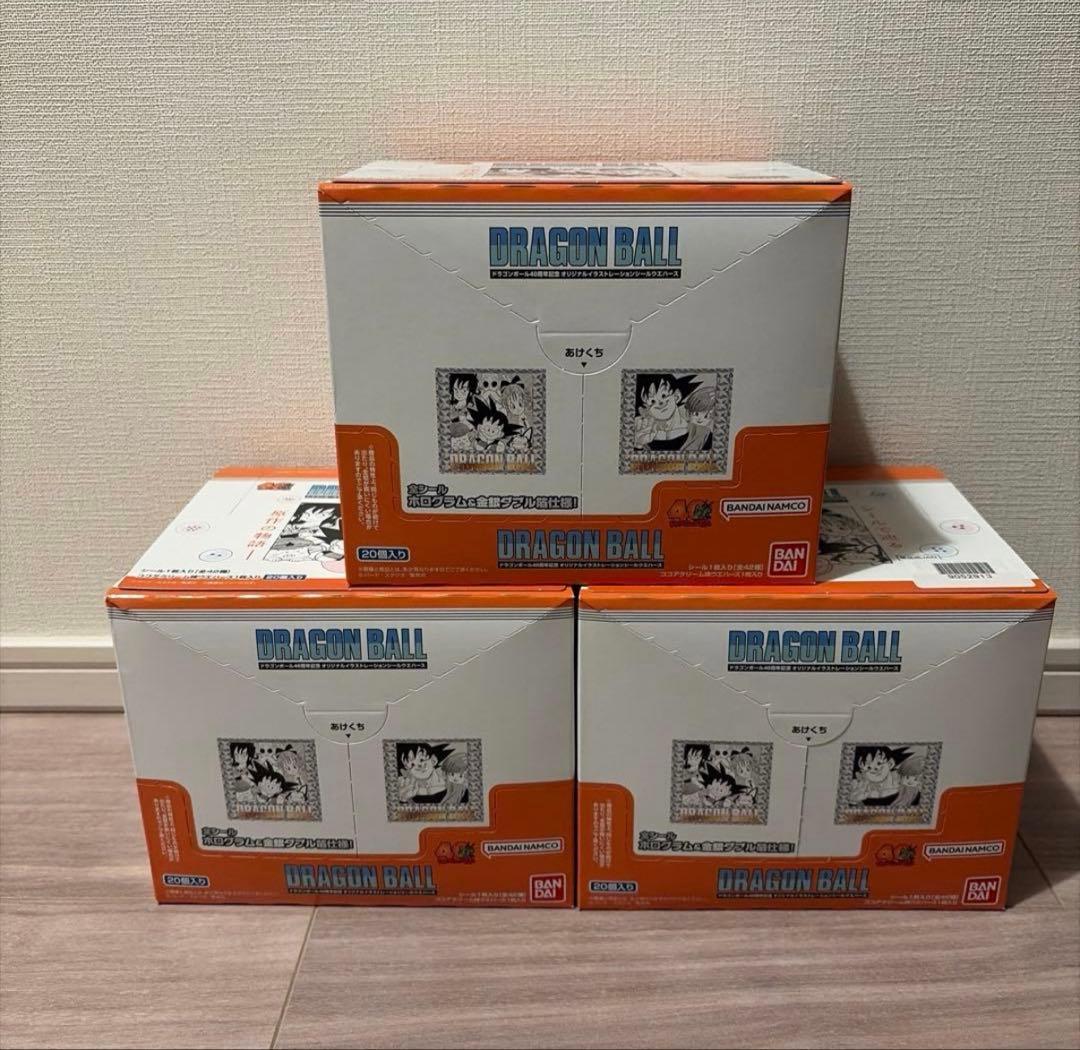 ドラゴンボール 40周年ウエハース 3BOXセット - メルカリ