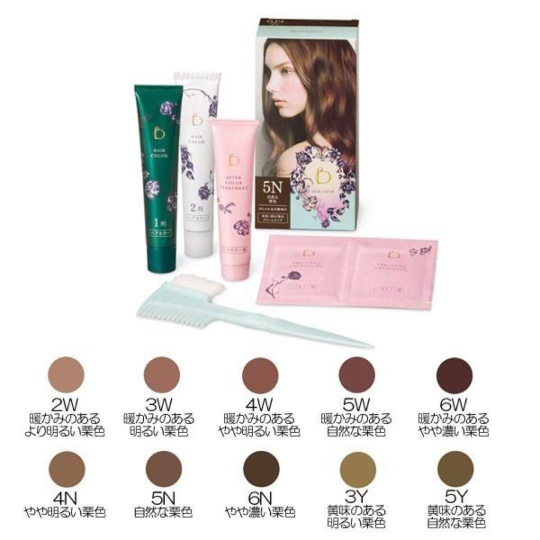 ベネフィーク ヘアカラー 6N 5箱 3W5箱