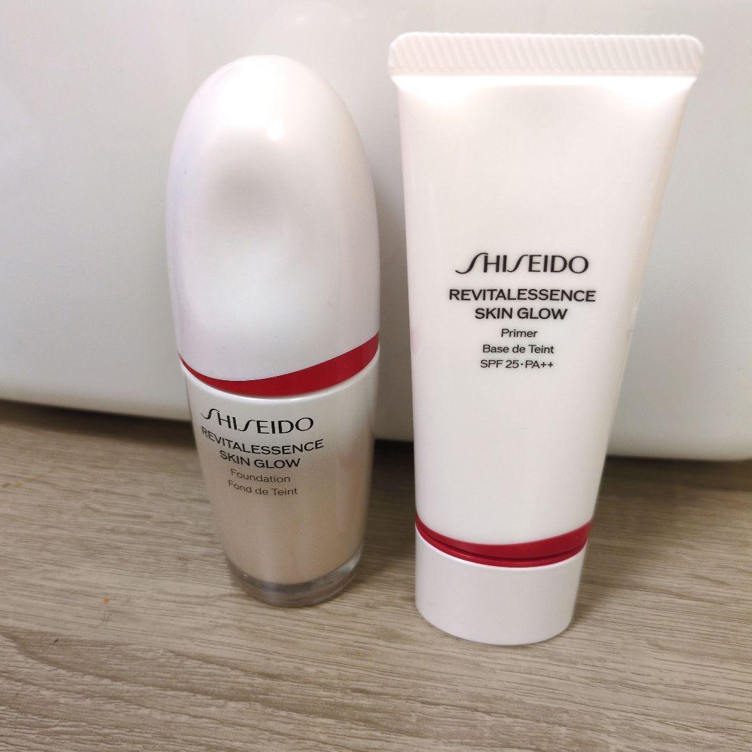 ファンデーション SHISEIDO REVITALESSENCE SKIN GLOW 140