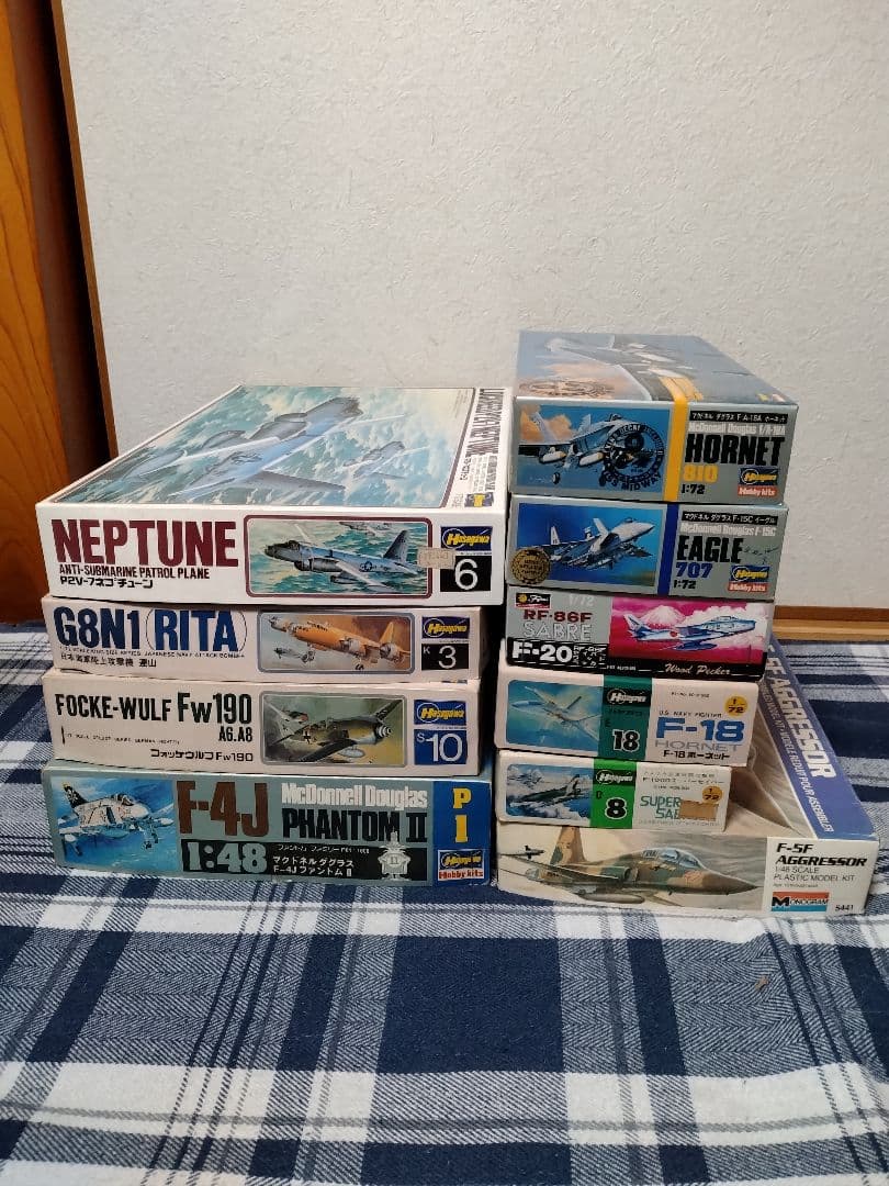 航空機モデルキットセット