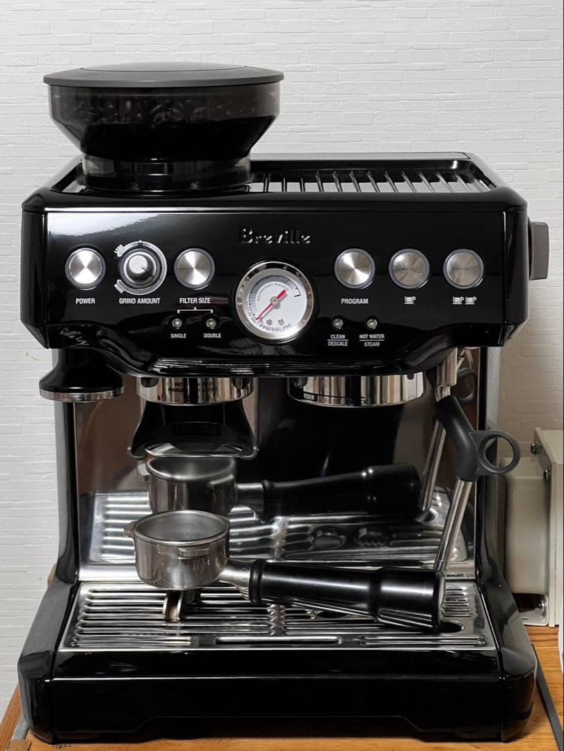 Breville BES870XL 100V用変圧器付 Breville BES870XL Barista Express Espresso Maker with Built-in