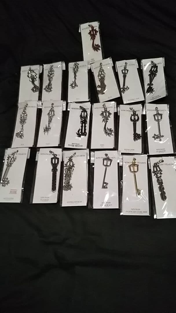 キングダムハーツ KINGDOM HEARTS キーブレード キーホルダー19本 キングダム ハーツ / キーブレードキーホルダー ＜キングダムチェーン