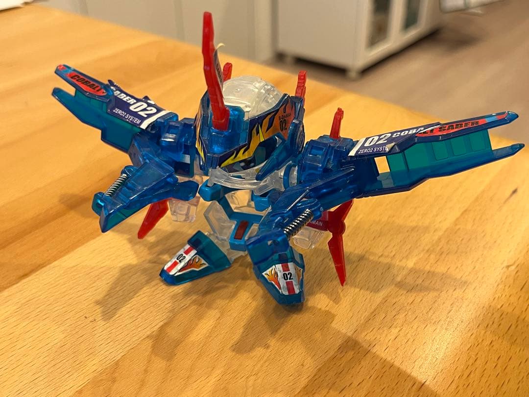 激レア!! バトルビーダマン ZERO2 コバルトセイバー クリアブルーVer.