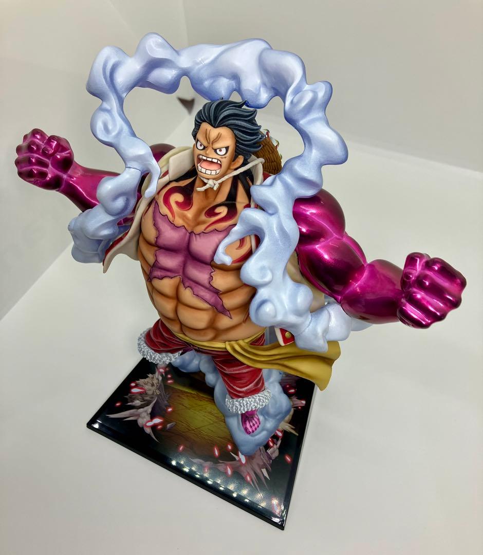 ラストワン　ルフィ ギア４ バウンドマン maximum くじ　リペイント