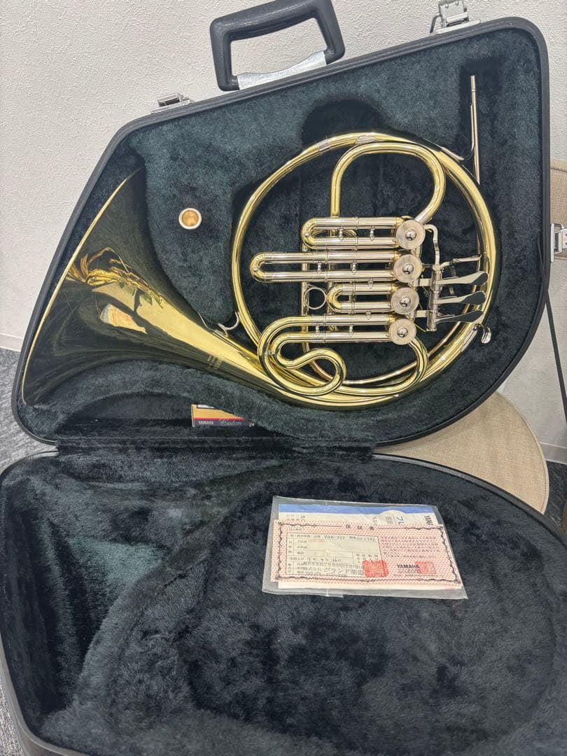 YAMAHA　YHR322 フレンチホルン 未使用マウスピース付き