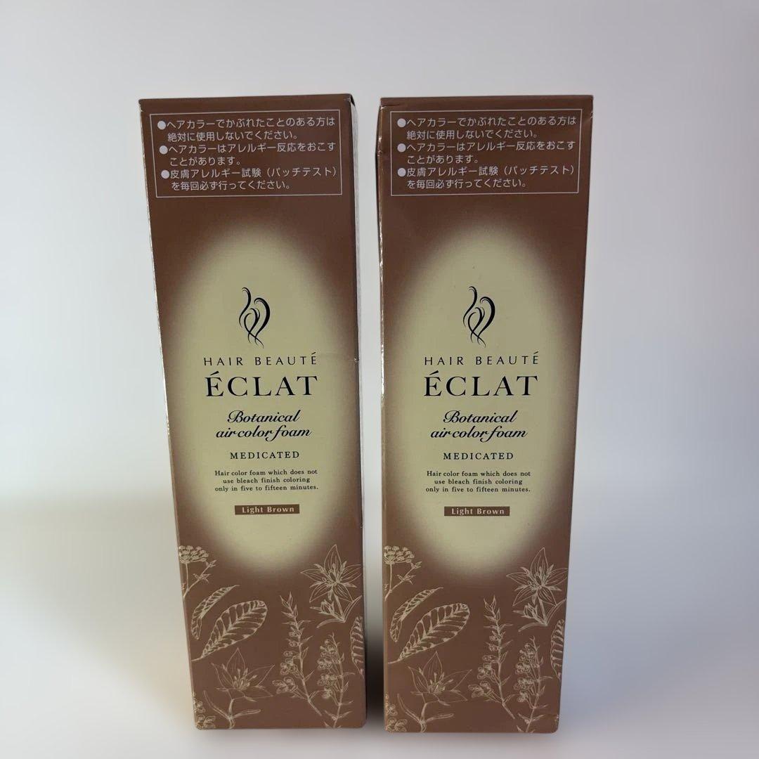 ECLAT ボタニカルエアカラーフォーム EXライトブラウン 150gx2セット Amazon | ヘアボーテエクラ ボタニカルエアカラーフォームEX ライト